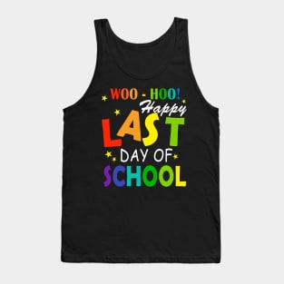 woo hoo happy last day of school Tank Top